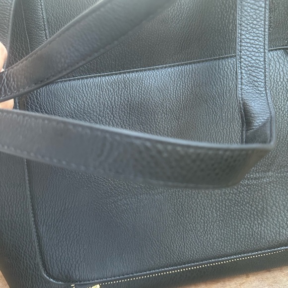 Poppy & Peonies Classic Black Tote - Picture 3 of 5